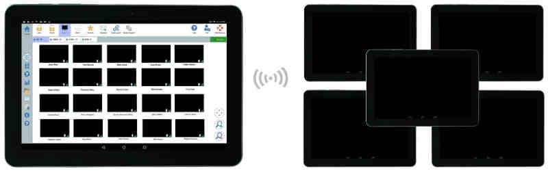 Blank Trainee Screens - Instructor Ability to black-out Student Android Screens - SoftLINK For Android